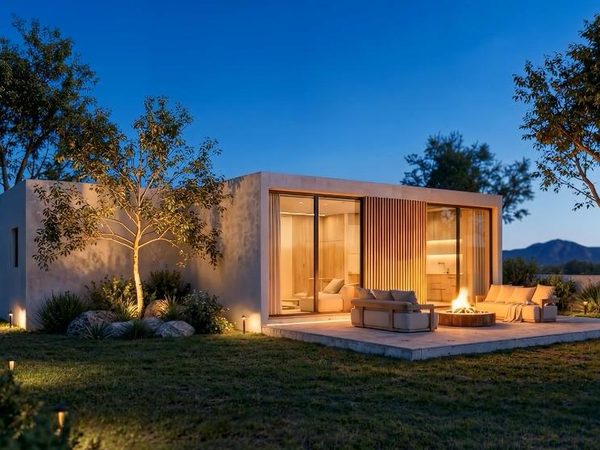 בית גמור - לילה עם מדורה