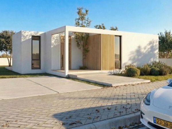 בית גמור - חזית חיצונית